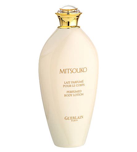 guerlain mitsouko body lotion.